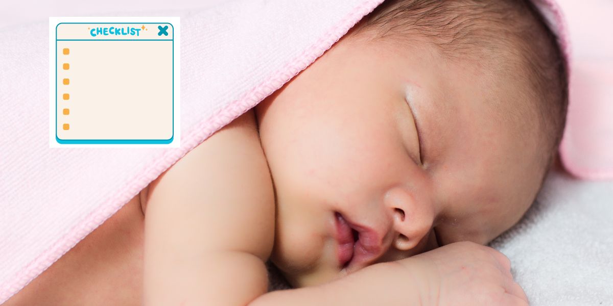 Newborn Baby Health Checklist